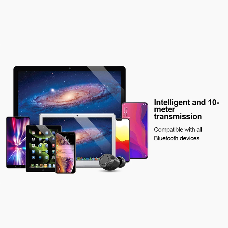 TWS X10 Bluetooth 5,0 наушники с сенсорным управлением IPX7 водонепроницаемые беспроводные наушники 3D стерео гарнитура с шумоподавлением аккумулятор 3500 мАч