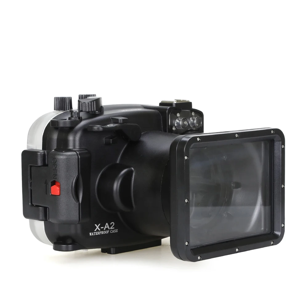 Сумка для подводной камеры для Fujifilm X-A1/X-A2 водонепроницаемый корпус камеры 40 м/130 футов Фото Сумка 16-50 мм линзы 1 шт