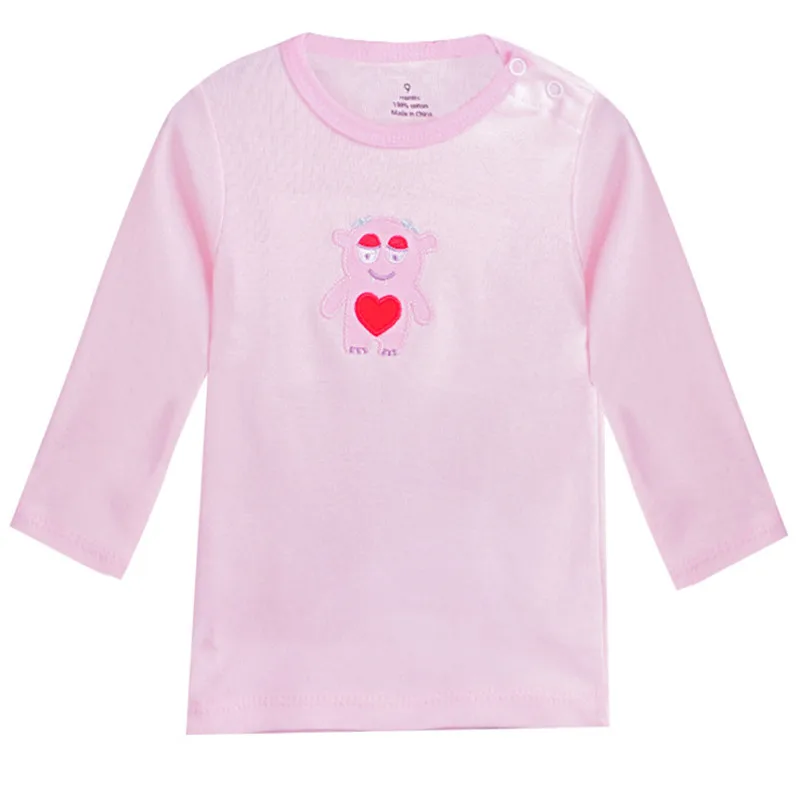 5 шт./Лот детские топы футболки унисекс для новорожденных мальчиков и девочек