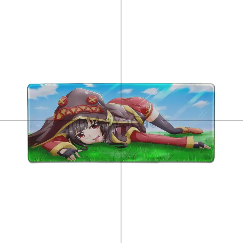 MaiYaCa megumin аниме прочный резиновый коврик для мыши коврик уникальная настольная Панель ноутбук ПК Компьютер Pad xl прочный резиновый Аниме Коврик для мыши