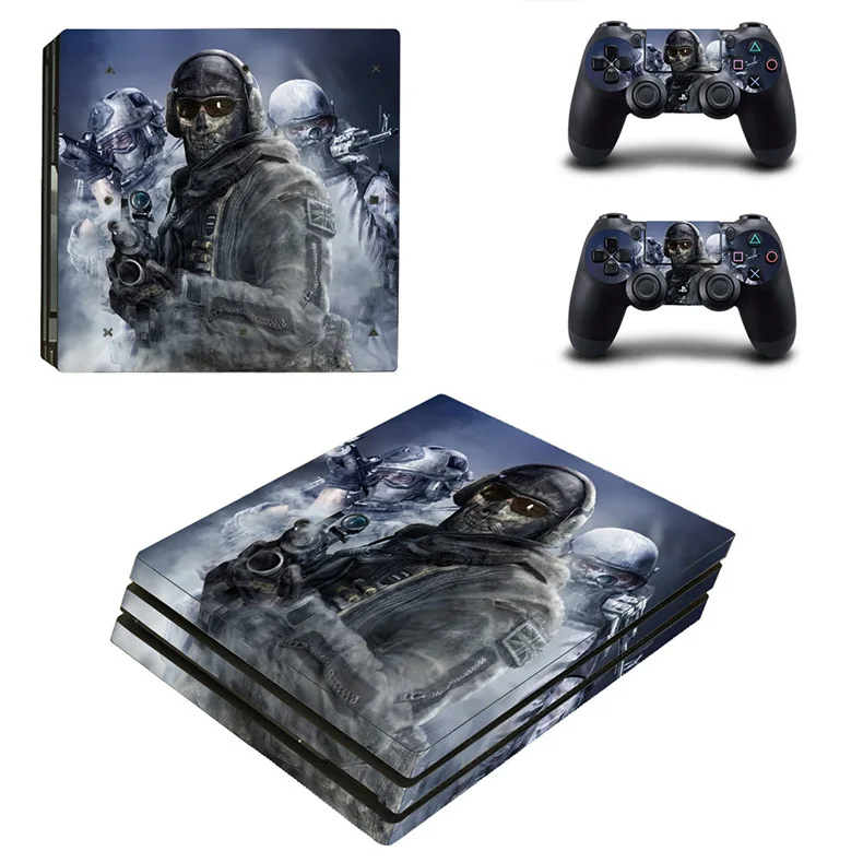 Наклейки Tom Clancy's Rainbow Six PS4 Pro PS 4 Play station 4 Pro наклейки Pegatinas для playstation 4 Pro консоль и контроллер - Цвет: YSP4P-0444