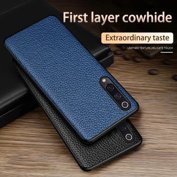 

Phone Case For Xiaomi Redmi Note 7 5 6 8 Pro 6A 7A Mi 9T 8 se A1 A2 A3 Lite case Mix 2S 3 Max 3 Y3 Poco F1 Litchi Texture Cover