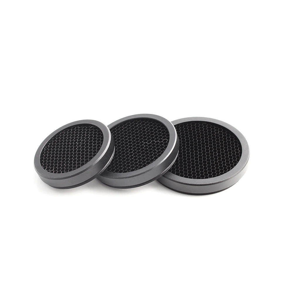 Cubierta Anti-reflejo Para Mira Telescópica De 44 Mm - Malla De Aluminio, Ligera, Ideal Para Caza Y Deportes