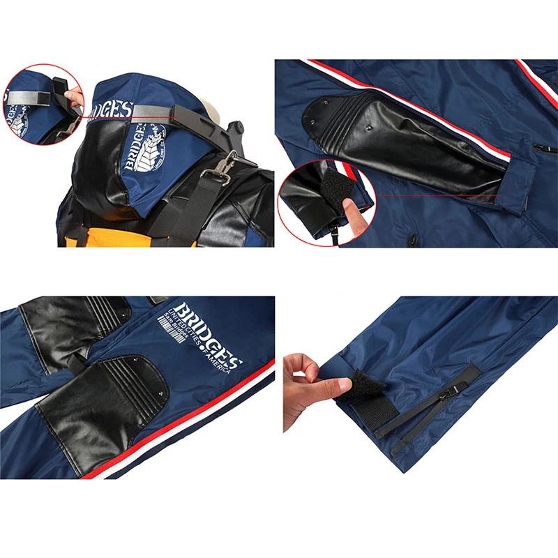 Death Stranding Game Cosplay Bag for Sam Bridges and Norman Reedus' Deliveryman Halloween Costume for Men Party image 5