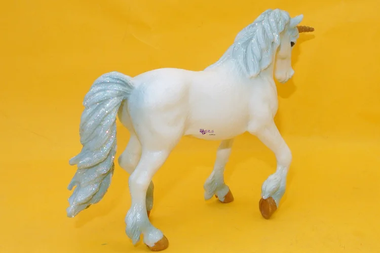 Myth Class Large Unicorn Static Model Doll Animal Model Plastic Emulate Toy