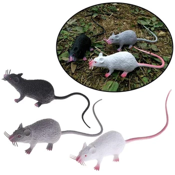 

2019 Hot 1Pcs Funny Tricky Joke Fake Lifelike Mouse Model Prop Halloween Gift Toy Party Decor for Kids Novelty & Gag Toys