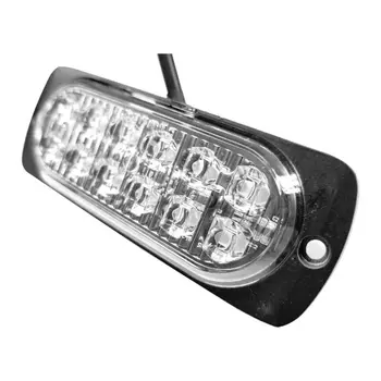 

Emergency Strobe Light Beacon Warning Hazard Flash Red White 260K-6000K