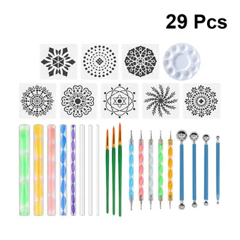 

1 Set/29pc Pottery Tool Practical Premium Ceramic Clay Tools Pottery Tools Spiral Rods Tool for Plaything Supplies DIY Art Craft