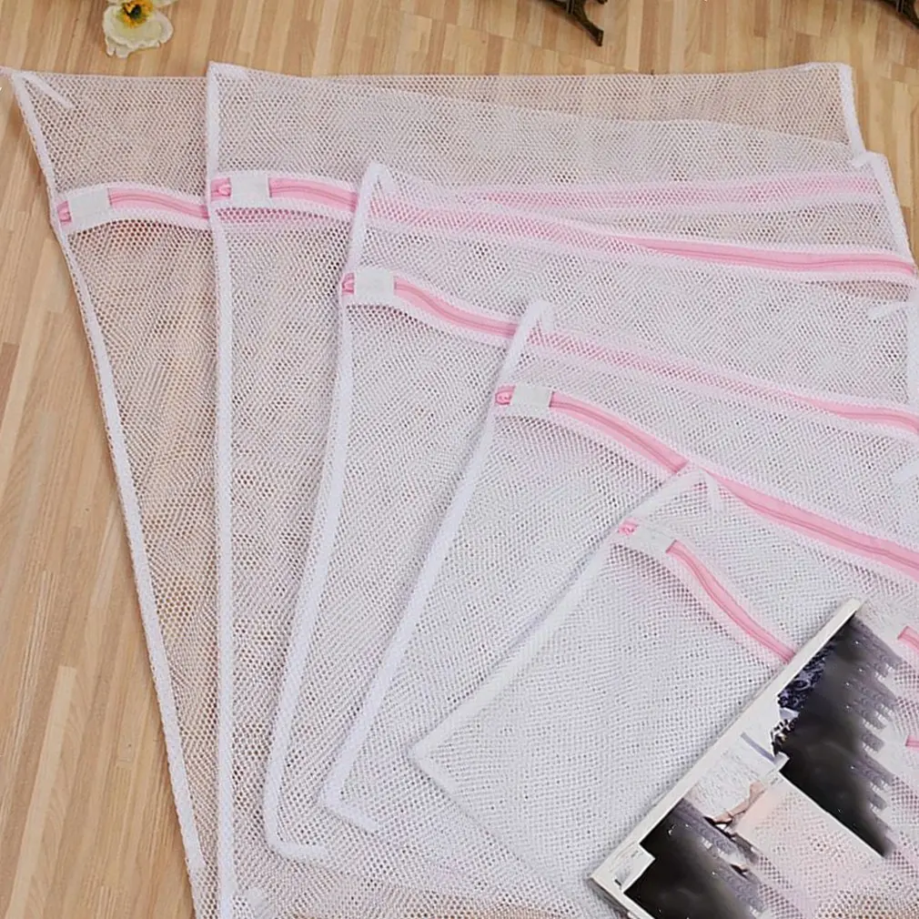 Premium Zipper Travel Storage Organize Clothing For Laundry Stocking Underwear Mesh Laundry Care Underwear Wash Bag