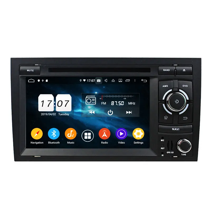 KLYDE 8 Core 7\ 2 Din Android 9.0 For Audi A4 2002-2008 Car Radio 2+16GB 4+32GB 4+64GB Car Multimedia Audio Stereo DVD Player KLYDE 8 Core 7\ 2 Din Android 9.0 For Audi A4 2002-2008 Car Radio 2+16GB 4+32GB 4+64GB Car Multimedia Audio Stereo DVD Player