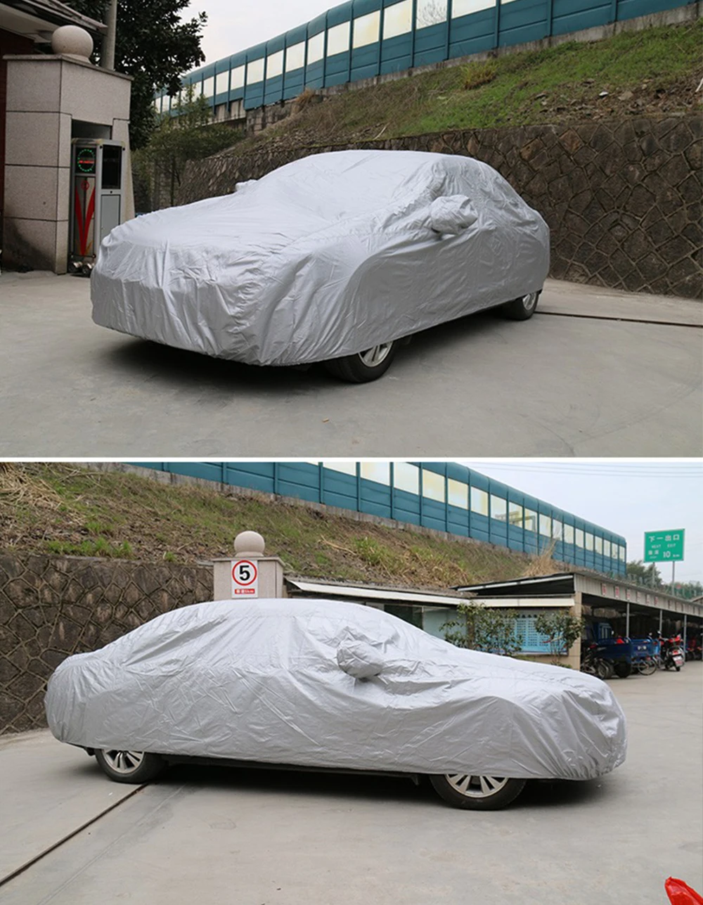 Universal Full Car Covers for Winter, Impermeável,