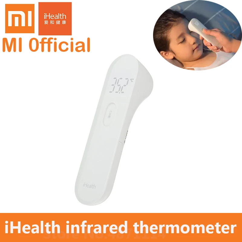 

Xiaomi iHealth Infrared Thermometer Non Contact LED Digital Thermometer Forehead Body temperature sensor for Kids Adults
