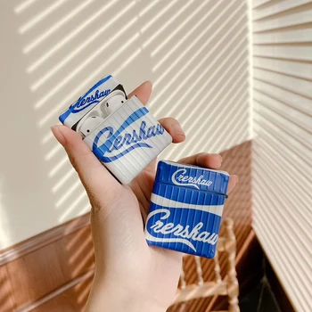 

For apple Airpods 1 2 3 Luxury Square wave current Soft Silicone Case Pro Wireless Bluetooth headset Earphone cover coque