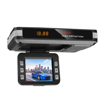 

HD Car DVR Camera & Radar Detector Car Digital Video Recorder Camcorder Hidden Night Vision Dash Cam 170 Wide Angle Registrar