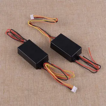 

CITALL 1 Pair 12V DC 3 Step Sequential Flow Semi Dynamic Chase Flash Tail Turn Signal Light Module Boxes