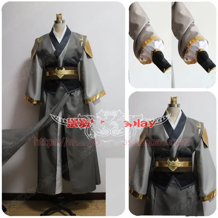 Аниме Grandmaster of Demonic Cultivation Mo Dao Zu Shi подростковый Nie Ming Jue косплей костюм Индивидуальный заказ полный комплект