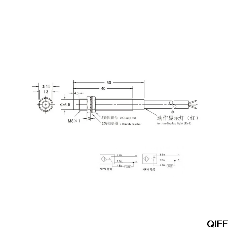 Прямая поставка& M8 2 мм DC 5V Силовые транзисторы NPN NO LJ8A3-2-Z/BX-5V Индуктивный бесконтактный Сенсор переключатель августа 8