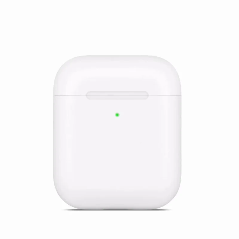 Тонкий силиконовый наушник чехол для Apple Airpods 2 чехол для AirPods Беспроводная зарядная коробка ультра тонкий для AirPods 2 защитный чехол - Цвет: White