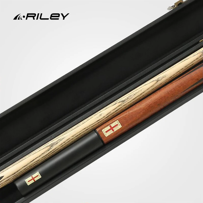 RILEY RES 1000 снукер Кии 9,5 мм олень мастер наконечник с расширением Профессиональный 3/4 Split cue Rared дерево инкрустированное черное дерево технология