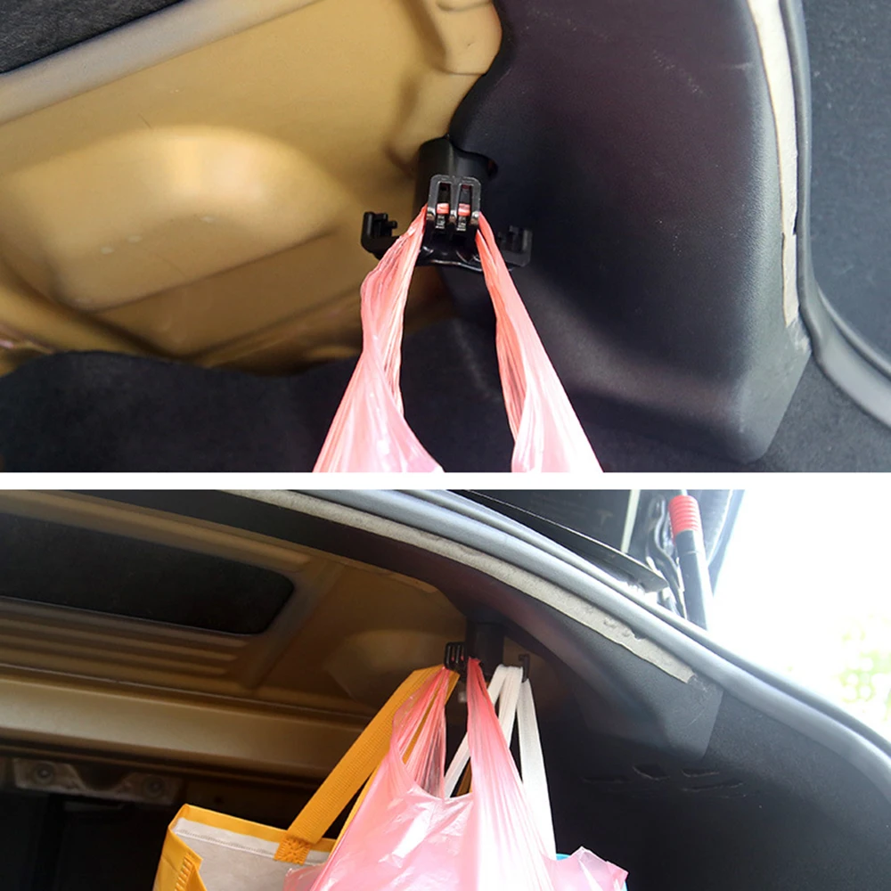 Крючок для покупок вешалка сумок Tesla Model 3 ABS черный крючок высокое качество