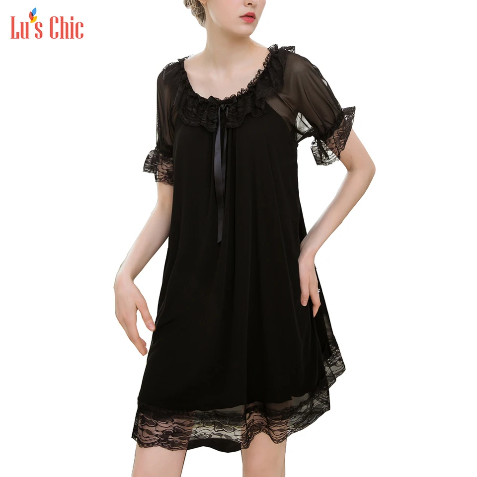 petite long nightgowns