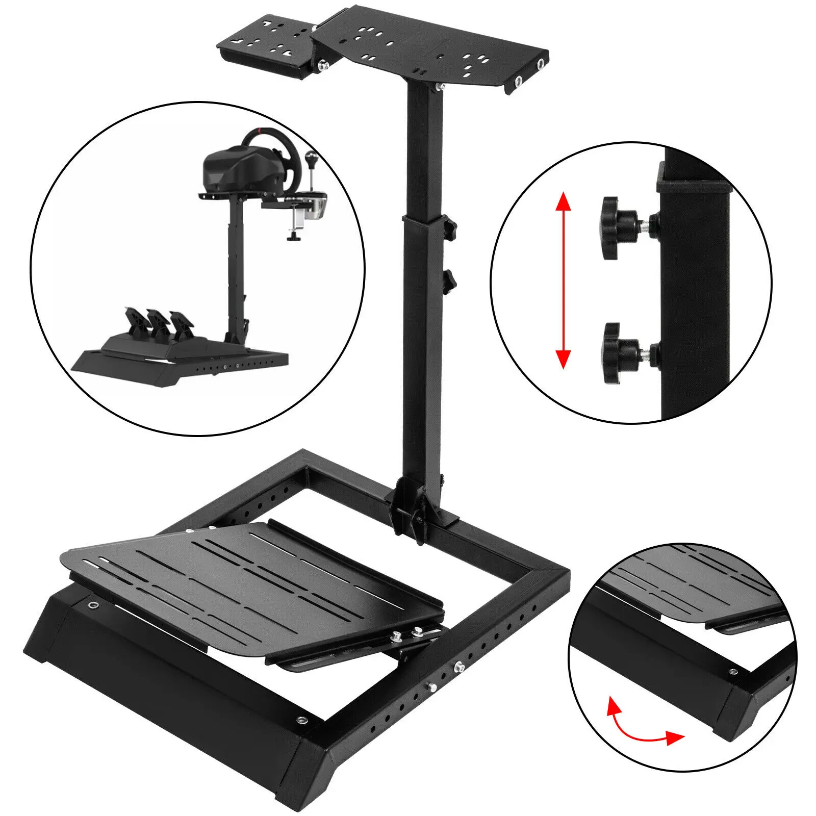 

Racing Simulator Steering Wheel Stand For Logitech G920 PS4 Thrustmaster T300RS