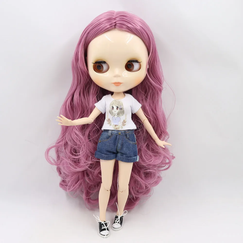 Ледяная фабрика Blyth кукла 1/6 BJD индивидуальные обнаженные тела с белой кожей, глянцевое лицо, подарок для девочки, игрушка