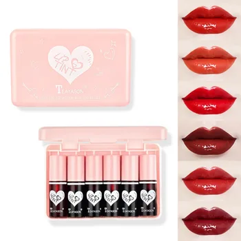 

Liquid Lipstick Lip Gloss Professional Makeup Matte Lipstick Lip Kit Long-Lasting Cute Cosmetics 6pcs/Set