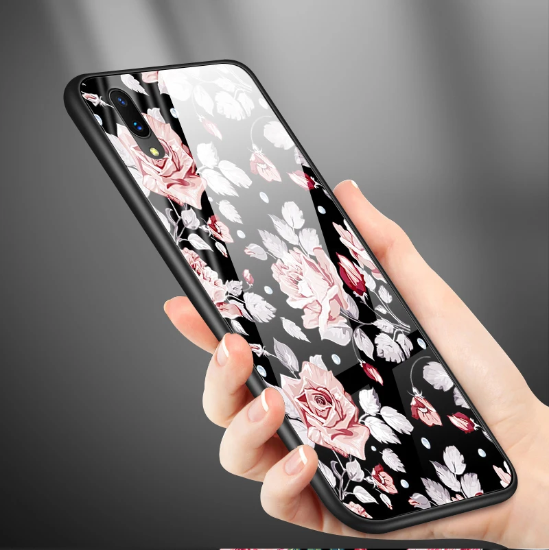 Телефон крышка для Vivo X21i UD X23 X27 Pro Y3 Y5S Y71 Y79 Y75 Y83 Y85 Y93 Y97 закаленное Стекло крышка V5S V7 плюс V9 V11i жесткий корпус