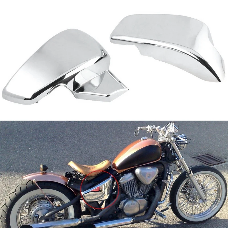 Боковая крышка аккумулятора мотоцикла для Honda Shadow Deluxe Vlx400 600 1999-2008 для Honda Shadow Deluxe Vt400 600 1999-2008