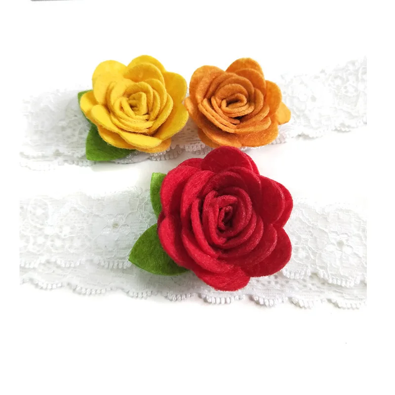 Новый дизайн Милая Детская повязка на голову для девочек из нетканого материала