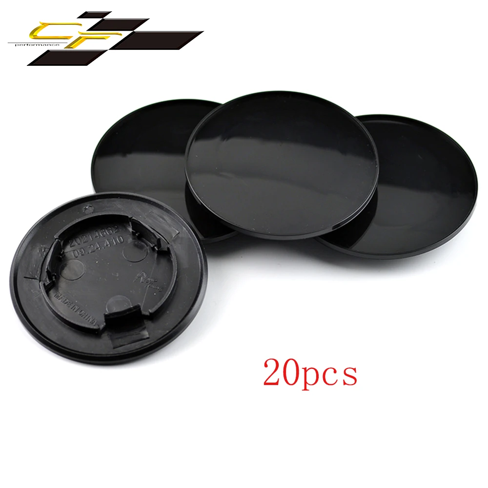 CFPerformance 20 Stück 80,4 mm/3,17 Zoll Radnabenkappen für Super Rs Rc Rsii Felgen # 09.24.410 Radnabenabdeckung Refit Styling-Zubehör – Detail 4
