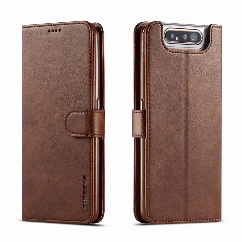 

For Samsung Galaxy A80 Case 360 Full Protection Flip Wallet Leather Cover For Samsung A90 Luxury Phone Bag Case Galaxy A80 Coque