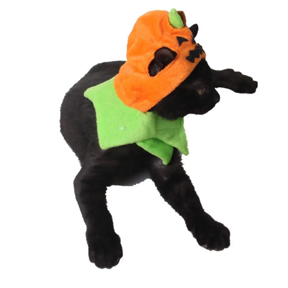 Halloween Pet Supplies Carnival Ghost Festival Dog Hat Halloween Cat Ornaments Trick or Treat Pumpkin Hat