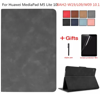 

Ultra Slim Mofi Case for Huawei MediaPad M5 Lite 10 BAH2-W19/L09/W09 10.1 Tablet Stand Cover for Huawei Mediapad M5 Lite 10 Case