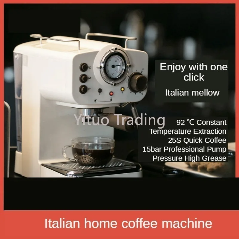 Household Steam Coffee Machine 15bar 