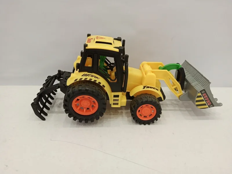

Children Inertia Farmer Car Bulldozer Toy Boy Model Engineering Vehicle Car Model Stall Hot Selling