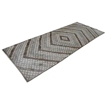 

115x303 Cm Multicolor Handmade Bohemian Rug-4x10 Ft
