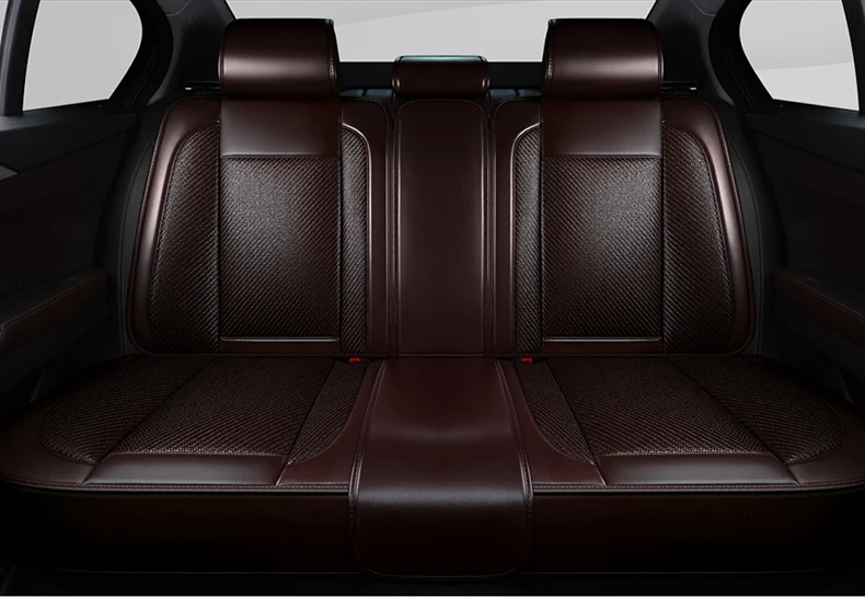 Подушка для автомобильных сидений из ротанга, кожа, Toyota Corolla, двойной двигатель, подтяжка лица, все края включены, чехол для сиденья, лето, на