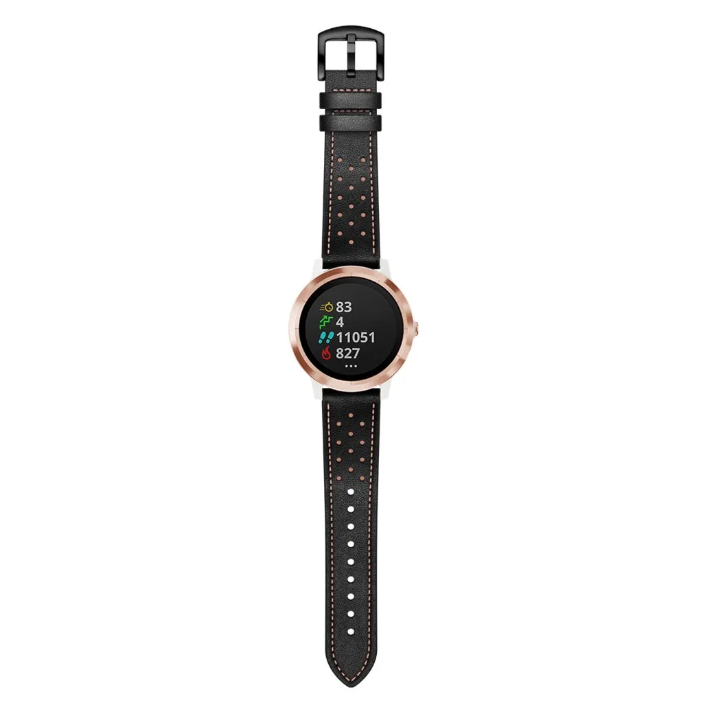 Cave style Кожаный ремешок для наручных часов, сменный ремешок для Garmin vivoactive, ремешок для часов, фитнес-трекер, Прямая поставка# G20