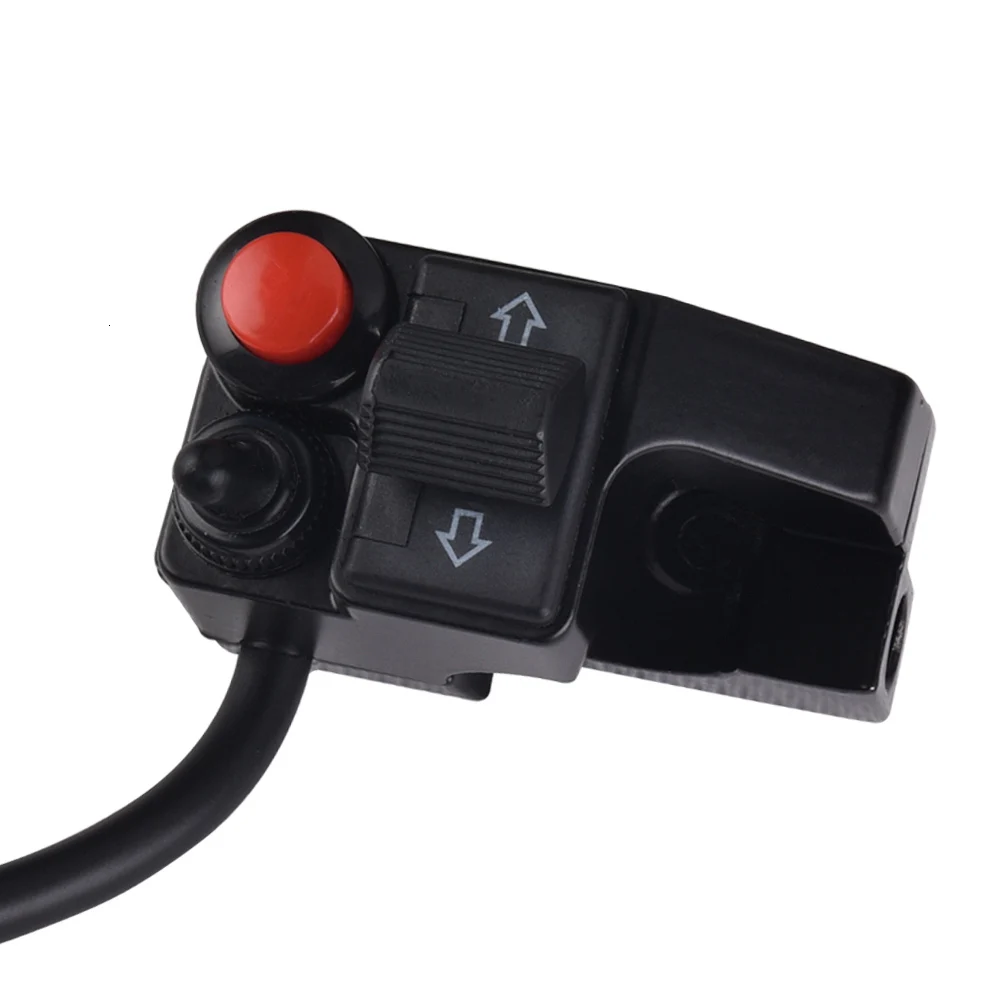 NS Modify 7/" переключатель на руль мотоцикла, кнопка включения/выключения, рог, противотуманная фара, светильник, переключатель для Honda YAMAHA BMW ATV Dirt