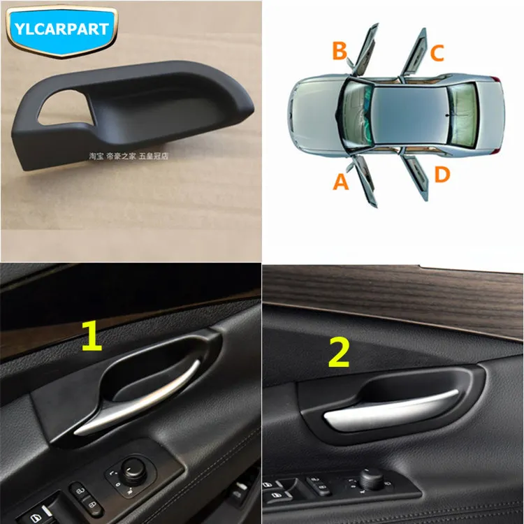 Для Geely Emgrand GT, GC9 Borui, отделка ручки двери автомобиля