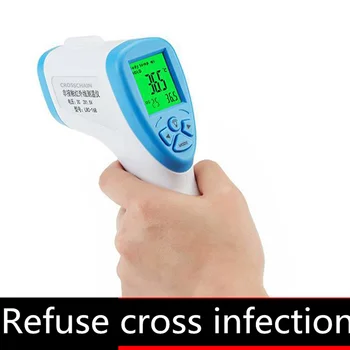 

Household Body Thermometer Baby Adult Digital Thermometer Gun Non-contact Body Temperature Measurement Meter Infrared Forehead