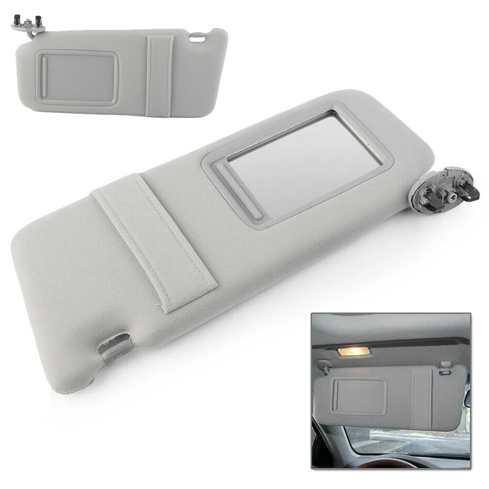 ABS+ нейлоновый автомобильный солнцезащитный козырек для Toyota Camry 2006-2011 74320-06800-E0 в сером цвете для новых частей