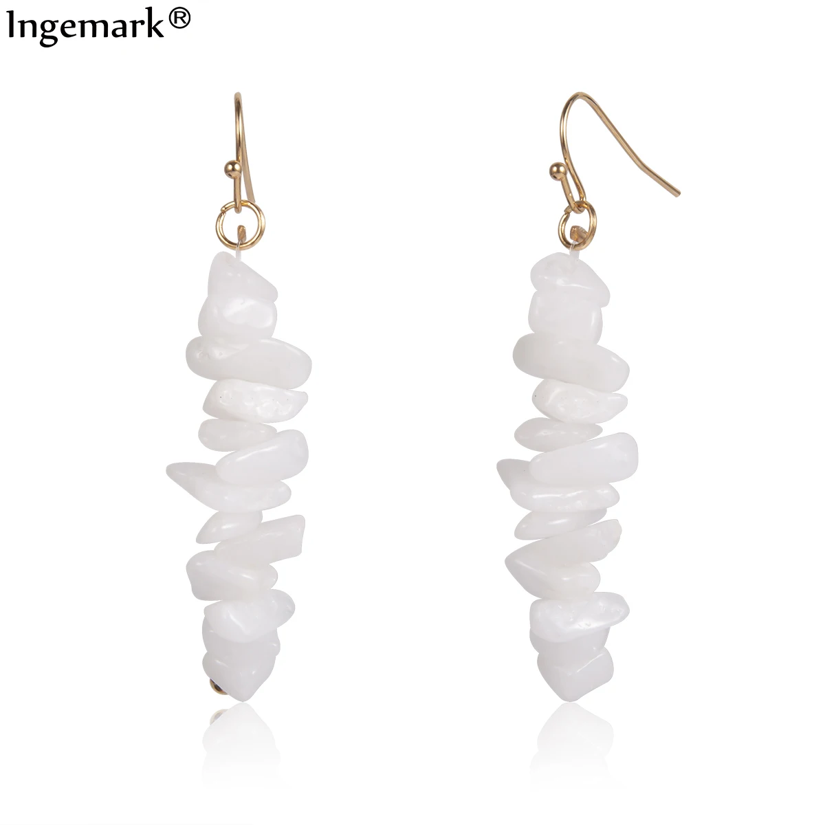 

Korean Unique Stone Dangle Earring Brinco Women Statement 2019 Wedding Sweet Bridal Long Tassel Bead Drop Earrings Festival Gift