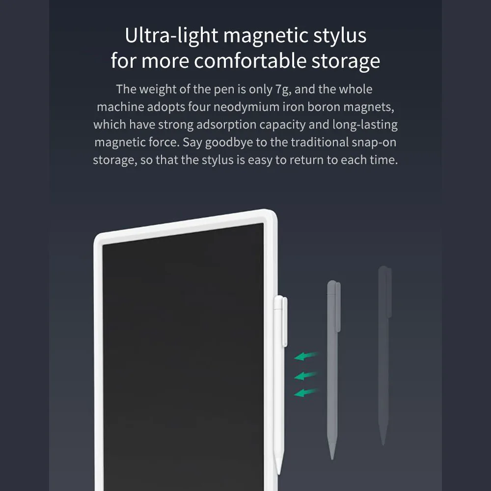 Игрушки для рисования, Xiaomi Mijia lcd планшет для письма 10/13, 5 дюймов, для детей и взрослых, универсальная электронная доска для рукописного ввода с ручкой