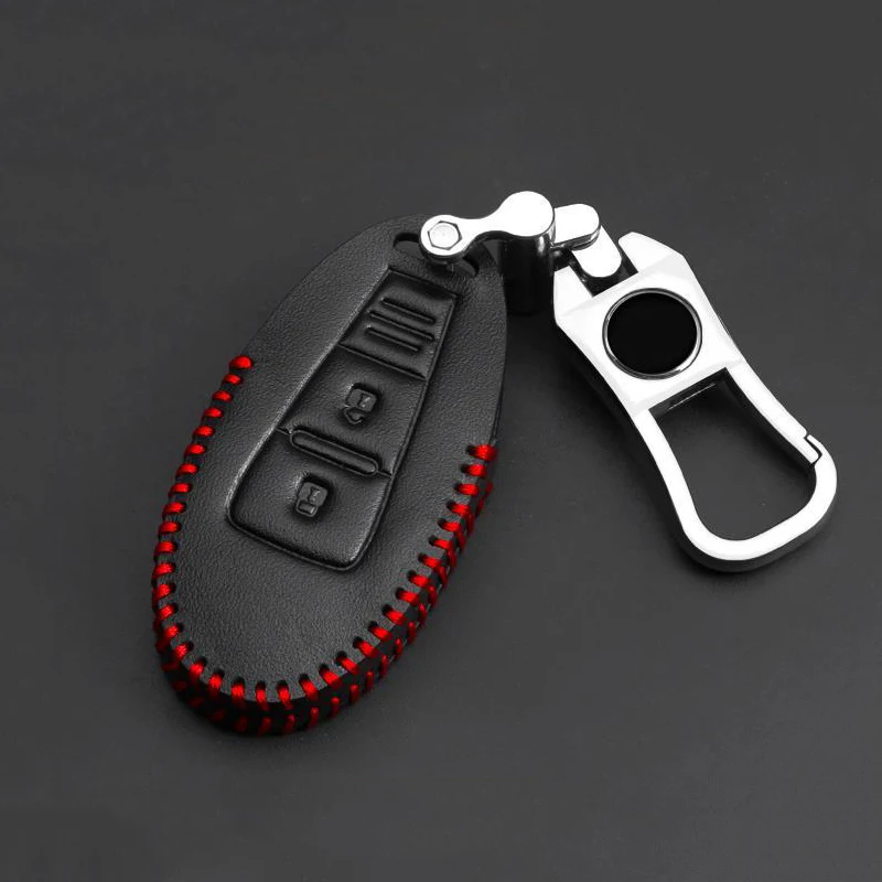 Auto Leather Key case for Car Key Cover Remote control for Suzuki Swift Kizashi SX4 Liana Vitara Swift Baleno Ignis Samurai