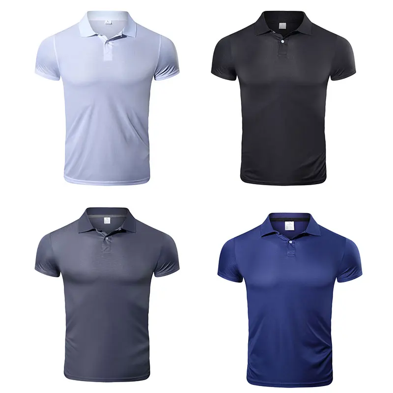Polo T Shirt Quick Dry Short Sleeve Sport T Shirt Gym Jerseys Fitness Shirt Trainer Running T-Shirt For Men With Collar sport t shirt short sleeve t shirt running t shirt running t shirts fitness clothes
