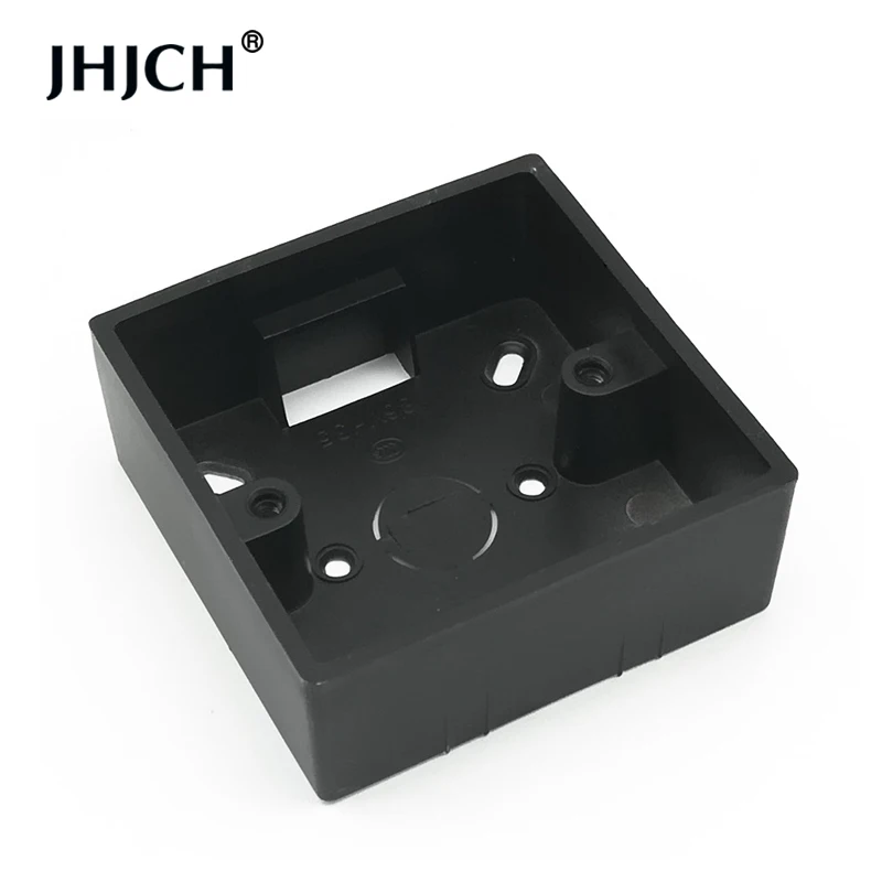 JHJCH Wall switch socket junction box external installation box 86mm*86mm*35mm