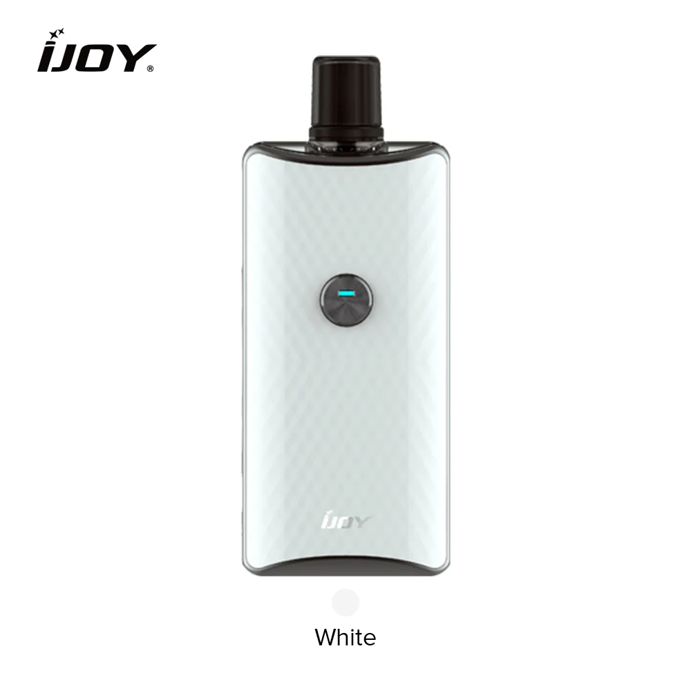 16 Вт IJOY Saturn Pod Комплект с 1100 мАч Vape Mod 3 мл Сатурн картридж 0.6ohm VS Ijoy Neptune электронные сигареты - Цвет: Белый